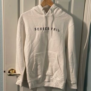Senses Fail white hoodie